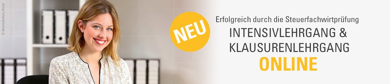 Erfolgreich durch die Steuerfachwirtprüfung Intensiv- und Klausurenlehrgang online